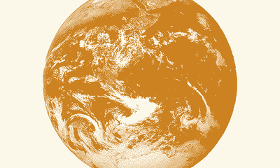 Imatge pixelada del planeta Terra